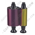 CINTA/RIBBON EVOLIS DE 5 PANELES PARA IMPRESORA DE CARNETS