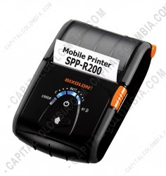 Ampliar foto de IMPRESORA PORTATIL BIXOLON SPP-R200 (USB/BLUETOOTH)