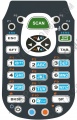 Lectores de C&oacute;digos de Barras, Marca: Honeywell (Metrologic) - TERMINAL PORTATIL DOLPHIN 7600, TECLADO 38, BLUETOOTH, IRDA, WIFI, GSM