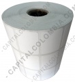 ROLLO DE ETIQUETAS EN PAPEL TERMICO DE 5.000 ROTULOS A TRES COLUMNAS (3.2cms x 2.5cms)