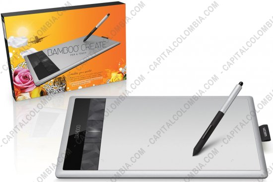 Tablas Digitalizadoras Wacom, Marca: Wacom - TABLETA WACOM BAMBOO CREATE PEN & TOUCH (CTH670L) (NUEVA REFERENCIA)