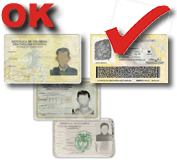 Validador de nuevas cédulas colombianas
