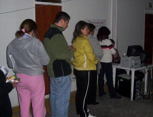 Terminal de votación