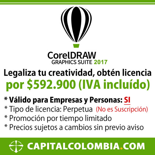 Legaliza tu creatividad con Licencia de CorelDraw Graphic Suite 2017