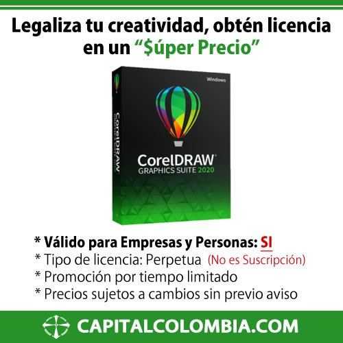 Legaliza tu creatividad con Licencia de CorelDraw Graphic Suite 2018