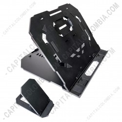 Ampliar foto de Combo de Base de soporte ajustable para computador portátil y base ajustable para celular