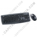 Accesorios de Tecnología, Marca: Genius - Combo de Teclado y Mouse Alambricos (con cable, conexión USB) (KM-130)