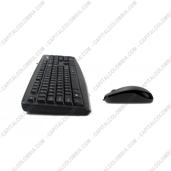 Accesorios de Tecnolog&iacute;a, Marca: Genius - Combo de Teclado y Mouse Alambricos (con cable, conexi&oacute;n USB) (KM-130)