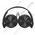 Accesorios de Tecnología, Marca: Sony - Audífonos de Diadema, Diafragmas Tipo Cúpula de 30mm para un Sonido Equilibrado (Ref. MDR-ZX110/B)