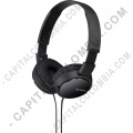 Accesorios de Tecnología, Marca: Sony - Audífonos de Diadema, Diafragmas Tipo Cúpula de 30mm para un Sonido Equilibrado (Ref. MDR-ZX110/B)