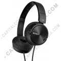 Accesorios de Tecnología, Marca: Sony - Audífonos de Diadema Sony, Diafragmas Tipo Cúpula de 30mm para un Sonido Equilibrado - MDR-ZX110/B