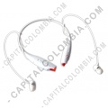 Accesorios de Tecnología, Marca: X-Kim - Audífonos Bluetooth sport in-ear, control volumen y canción, micrófono llamadas de voz, color Blanco