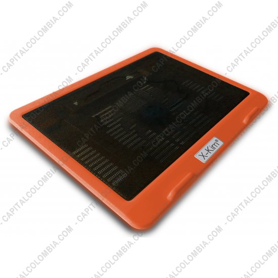 Accesorios de Tecnolog&iacute;a, Marca: X-Kim - Base refrigerante color Naranja en Blister