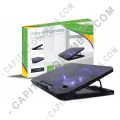 Accesorios de Tecnología, Marca: X-Kim - Base Refrigerante X-Kim para Portátil con 5 Niveles y 2 puertos USB - Ref. BSDN-PRO