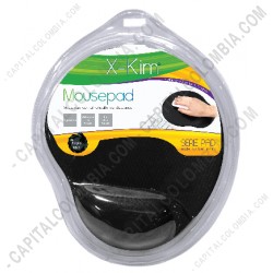 Ampliar foto de Mousepad Espuma en Microfibra color negro