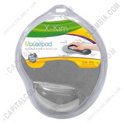 Ampliar foto de Mousepad Gel en Microfibra color Gris