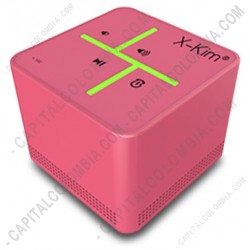 Ampliar foto de Mini Parlante Bluetooth color Rosado