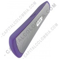 Accesorios de Tecnología, Marca: X-Kim - Parlante Bluetooth Tipo Regleta Con Usb, Microsd, Aux, contesta llamadas de teléfono, botones de play. Color Morado Parlante Bluetooth tipo regleta con USB, microSD, Aux, contesta llamadas de teléfono color Morado