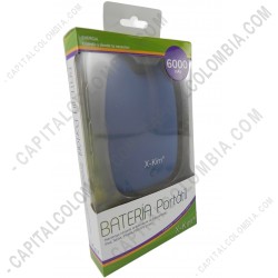 Ampliar foto de Powerbank de 6000 mAh Color Azul