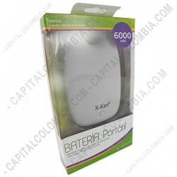 Ampliar foto de Powerbank de 6000 mAh Color Gris