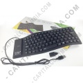 Ampliar foto de Teclado de silicona flexible