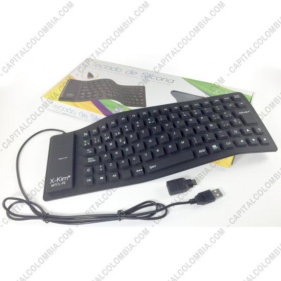 Accesorios de Tecnología, Marca: X-Kim - Teclado de Silicona