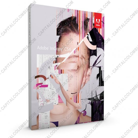 Adobe, Marca: Adobe - Licencia de Adobe InCopy CS6, Tipo de Licencia: Nueva - Comercial , Idioma: Espa&ntilde;ol, Windows/Mac