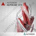 Autodesk AutoCAD 2016 Commercial New SLM ELD 