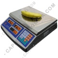 Balanza marca Commodore estructura metálica con LED Frontal y Posterior (30Kg max)
