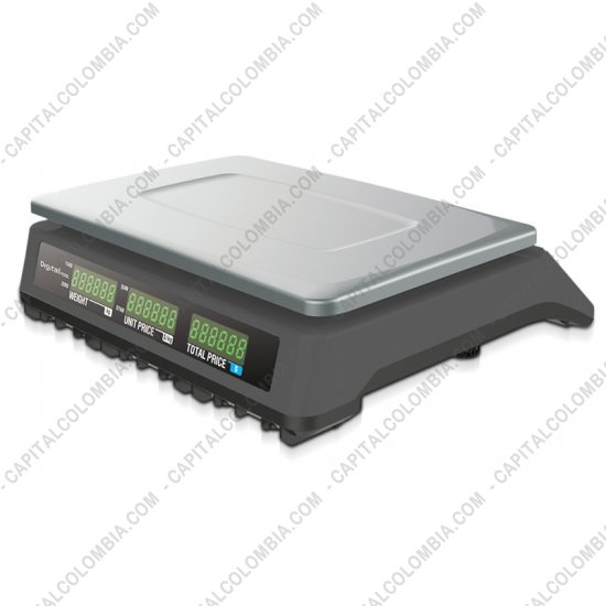 Balanzas para Puntos de Venta, Balanzas con Impresora y Visores de Precios, Marca: DigitalPos - Balanza peso hasta 30KG marca DigitalPos referencia DIG-B01