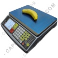 Balanzas para Puntos de Venta, Balanzas con Impresora y Visores de Precios, Marca: Quantum - Balanza marca Quantum con LCD Frontal y Posterior con puerto serial (30Kg max)