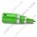 Baterías y cargadores, Marca: GP - Convertidor GP de pilas AA a pilas tipo C y pilas tipo D (2050 mAh) - Paquete de dos (2) unidades