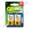 Pila Alkalina UltraPlus Battery D - Paquete de dos (2) baterías