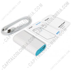 Ampliar foto de Power Bank de 5200mAh Con un Puerto Micro USB y un puerto USB 2.0 (Ref. TL-PB5200)