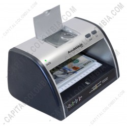 Ampliar foto de Detector de Billetes Falsos UV/MG/WM/Micro-Printing - Accubanker D430