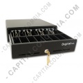 Cajón monedero metálico mediano de alta duración DigitalPos (RJ11) - Ref. DIG-330
