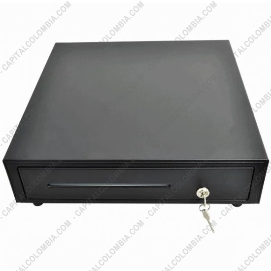 Cajones Monederos para punto de venta - POS, Probadores de Billetes, Contadoras de Dinero..., Marca: Jaltech - Caj&oacute;n monedero met&aacute;lico de alta duraci&oacute;n Jaltech (RJ11) - Ref. JAL-410