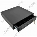 Cajones Monederos para punto de venta - POS, Probadores de Billetes, Contadoras de Dinero..., Marca: Jaltech - Cajón monedero metálico de alta duración Jaltech (RJ11) - Ref. JAL-410