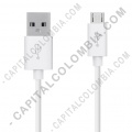Cable USB a Micro-USB de 1.2 metros color blanco para Celular Samsung