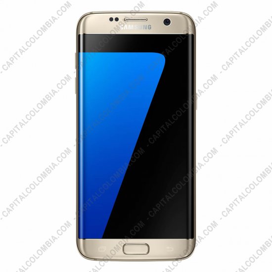 Celulares (Smartphones), Tabletas y Movilidad, Marca: Samsung - Celular Smartphone Samsung Galaxy S7 Edge LTE Color Dorado Platino