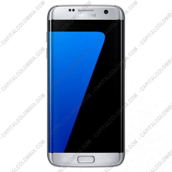 Celulares (Smartphones), Tabletas y Movilidad, Marca: Samsung - Celular Smartphone Samsung Galaxy S7 Edge LTE color Plata Titanio