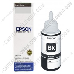 Ampliar foto de Botella Epson Tinta Black para Impresora L800 (Ref. T673120)