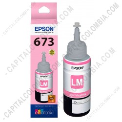 Ampliar foto de Botella Epson Tinta Magenta Light L800 (Ref. T673620)