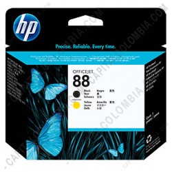 Ampliar foto de Cabezal de Impresión Hp 88 Negro y Amarillo para Impresora HP K550/K5400 (Ref. C9381A)