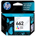 Cartucho de Tinta Hp Tricolor 662 para Hp Deskjet Ink Advantage 2515/3515 para 100 P&aacute;ginas (Ref. CZ104AL)