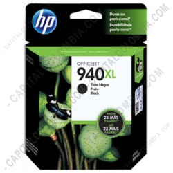 Ampliar foto de Cartucho de Tinta Hp Negro 940xl para OfficeJet Pro 8500  para 2.200 Páginas Aprox. (Ref. C4906AL)