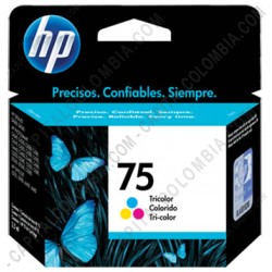 Ampliar foto de Cartucho de Tinta Hp Tricolor 75 (Ref. CB337WL)