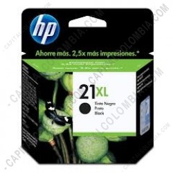 Ampliar foto de Cartucho Hp Negra Hp21xl Alto Rendimiento Para Deskjet F2280 (Ref. C9351CL)