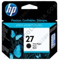 Cartucho Hp Negro 27 para Deskjet 3320/25/3420/25/5550/52/450 Mobile para 220 P&aacute;ginas Aprox. (Ref. C8727AL)