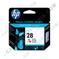 Cartucho Hp Tricolor 28 para Deskjet 3320/25/3420/25/450 Mobile para 190 P&aacute;ginas Aprox. (Ref. C8728AL)